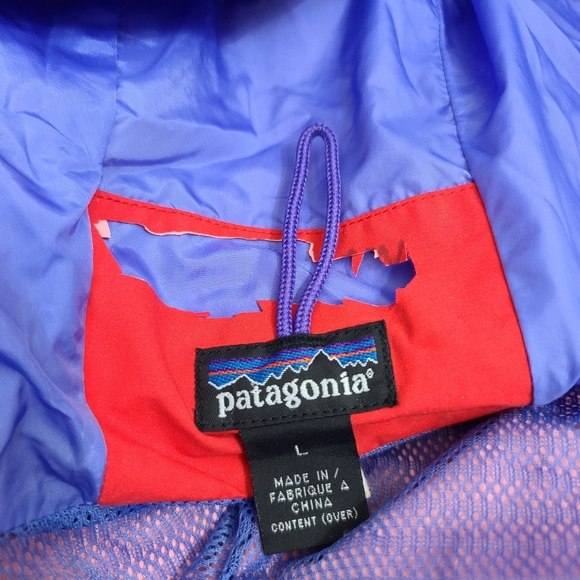 Patagonia vintage rain jacket